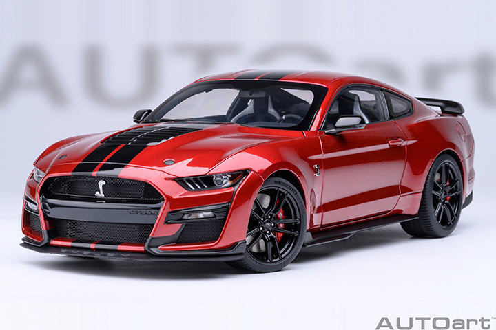 AUTOart Ford Shelby Mustang GT500 Rapid Red 1:18