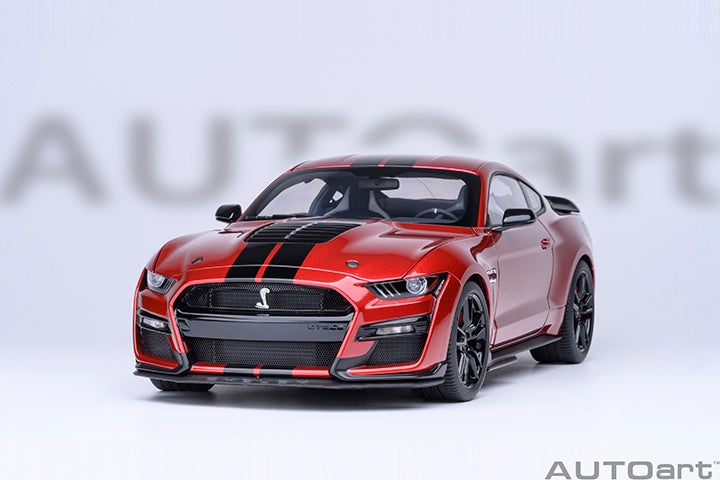 AUTOart Ford Shelby Mustang GT500 Rapid Red 1:18 – STM Diecast
