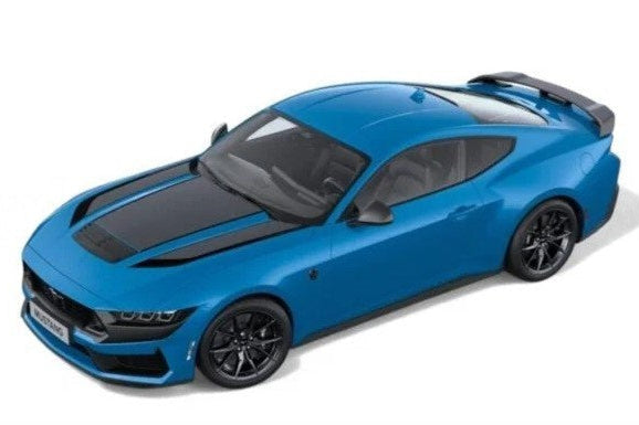 AUTOart 2024 Ford Mustang Dark Horse Grabber Blue 1:18