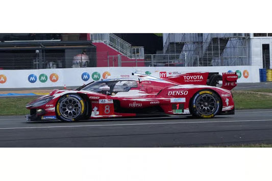 Spark Model Toyota TR010 Hybrid LMDh Team Toyota Gazoo Racing #8 3rd 24hrs Le Mans 2026 Red 1:18 WITH DISPLAY