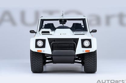 AUTOart Lamborghini LM002 Bianco Polo Park (White) 1:18