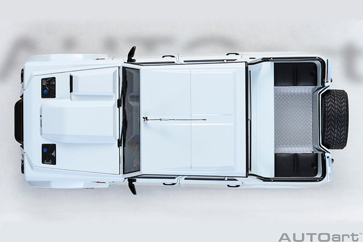 AUTOart Lamborghini LM002 Bianco Polo Park (White) 1:18