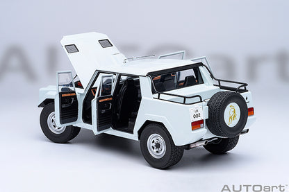 AUTOart Lamborghini LM002 Bianco Polo Park (White) 1:18