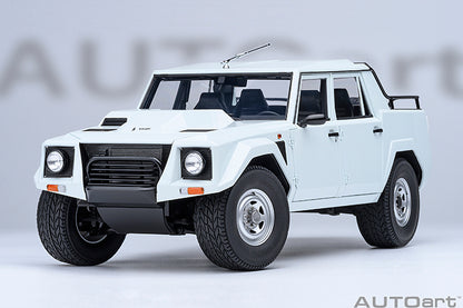 AUTOart Lamborghini LM002 Bianco Polo Park (White) 1:18