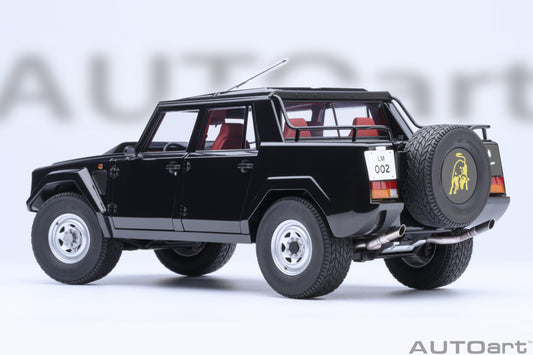 AUTOart Lamborghini LM002 Nero Tenebre (Black) 1:18
