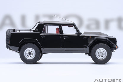 AUTOart Lamborghini LM002 Nero Tenebre (Black) 1:18