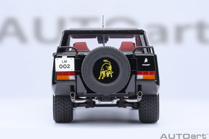 AUTOart Lamborghini LM002 Nero Tenebre (Black) 1:18