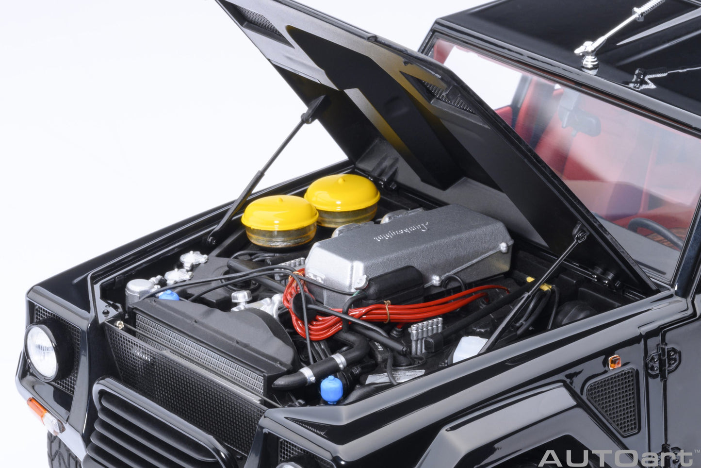 AUTOart Lamborghini LM002 Nero Tenebre (Black) 1:18
