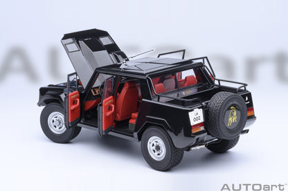 AUTOart Lamborghini LM002 Nero Tenebre (Black) 1:18