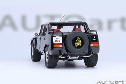 AUTOart Lamborghini LM002 Nero Tenebre (Black) 1:18