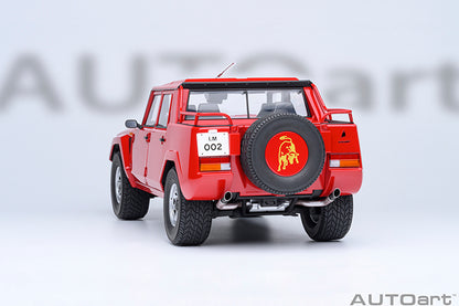 AUTOart Lamborghini LM002 Rosso Siviglia (Red) 1:18