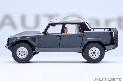 AUTOart Lamborghini LM002 Blu Acapulco (Blue Metallic) 1:18