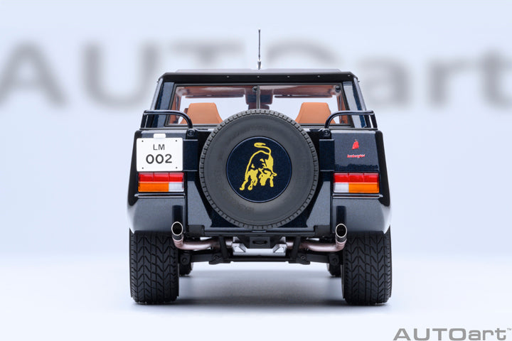 AUTOart Lamborghini LM002 Blu Acapulco (Blue Metallic) 1:18