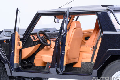 AUTOart Lamborghini LM002 Blu Acapulco (Blue Metallic) 1:18