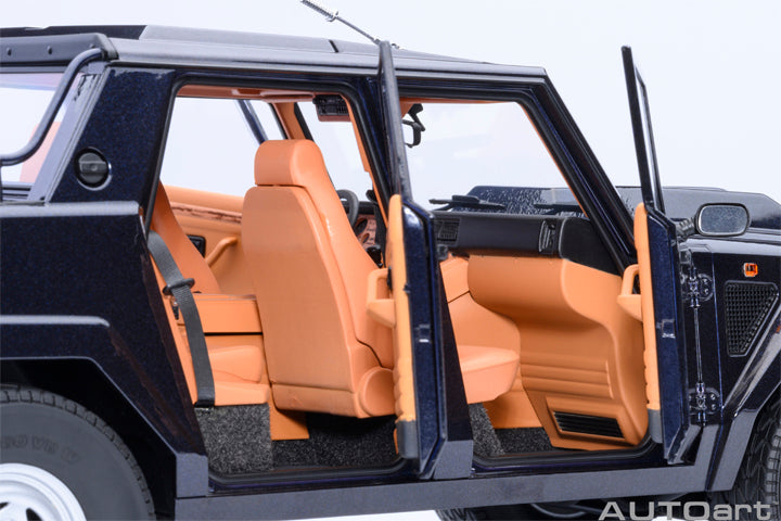 AUTOart Lamborghini LM002 Blu Acapulco (Blue Metallic) 1:18