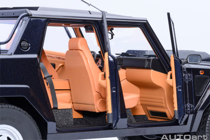 AUTOart Lamborghini LM002 Blu Acapulco (Blue Metallic) 1:18