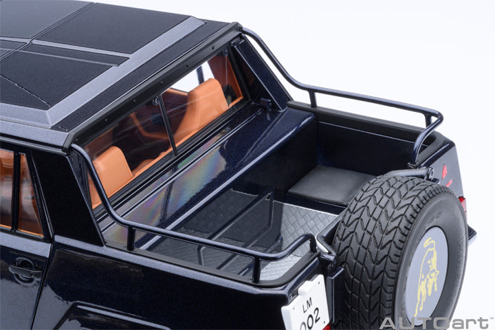 AUTOart Lamborghini LM002 Blu Acapulco (Blue Metallic) 1:18