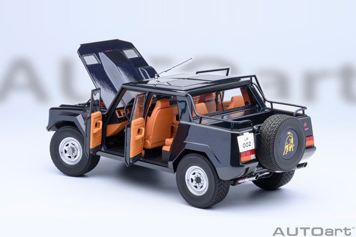 AUTOart Lamborghini LM002 Blu Acapulco (Blue Metallic) 1:18