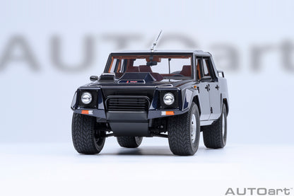 AUTOart Lamborghini LM002 Blu Acapulco (Blue Metallic) 1:18