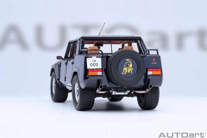 AUTOart Lamborghini LM002 Blu Acapulco (Blue Metallic) 1:18