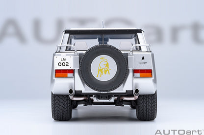 AUTOart Lamborghini LM002 Argento (Metallic Silver) 1:18