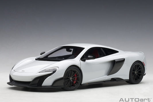 AUTOart 2016 Mclaren 675LT Coupe Silica White 1:18