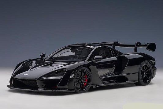 AUTOart Mclaren Senna Stealth Cosmos Black 1:18