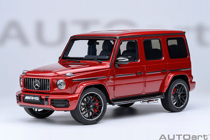 AUTOart 2019 Mercedes-Benz G63 AMG 4x4 G-Class Designo Cardinal Red Metallic 1:18