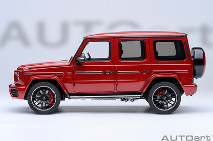 AUTOart 2019 Mercedes-Benz G63 AMG 4x4 G-Class Designo Cardinal Red Metallic 1:18