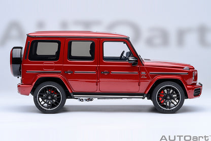 AUTOart 2019 Mercedes-Benz G63 AMG 4x4 G-Class Designo Cardinal Red Metallic 1:18