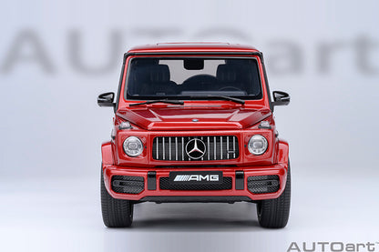 AUTOart 2019 Mercedes-Benz G63 AMG 4x4 G-Class Designo Cardinal Red Metallic 1:18