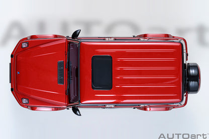 AUTOart 2019 Mercedes-Benz G63 AMG 4x4 G-Class Designo Cardinal Red Metallic 1:18