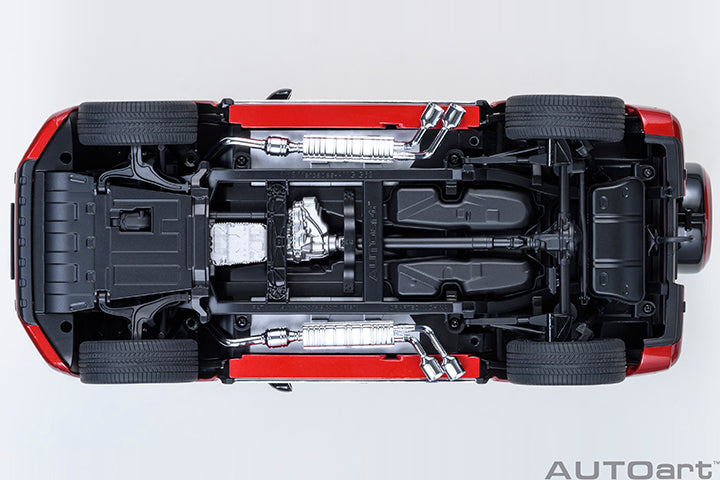 AUTOart 2019 Mercedes-Benz G63 AMG 4x4 G-Class Designo Cardinal Red Metallic 1:18