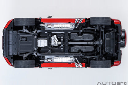 AUTOart 2019 Mercedes-Benz G63 AMG 4x4 G-Class Designo Cardinal Red Metallic 1:18