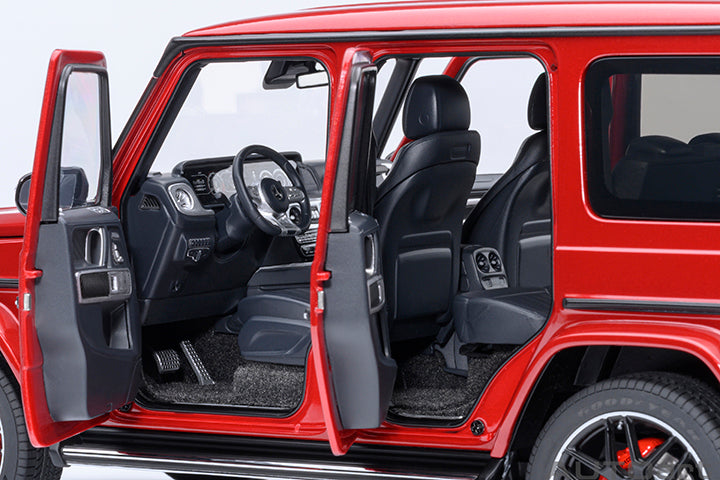 AUTOart 2019 Mercedes-Benz G63 AMG 4x4 G-Class Designo Cardinal Red Metallic 1:18
