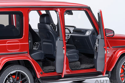 AUTOart 2019 Mercedes-Benz G63 AMG 4x4 G-Class Designo Cardinal Red Metallic 1:18
