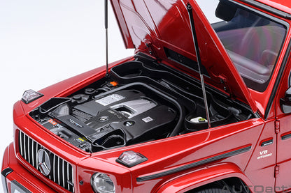 AUTOart 2019 Mercedes-Benz G63 AMG 4x4 G-Class Designo Cardinal Red Metallic 1:18