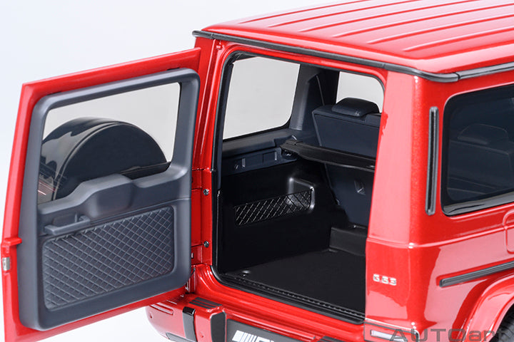 AUTOart 2019 Mercedes-Benz G63 AMG 4x4 G-Class Designo Cardinal Red Metallic 1:18