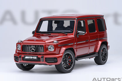 AUTOart 2019 Mercedes-Benz G63 AMG 4x4 G-Class Designo Cardinal Red Metallic 1:18