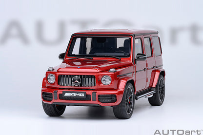 AUTOart 2019 Mercedes-Benz G63 AMG 4x4 G-Class Designo Cardinal Red Metallic 1:18