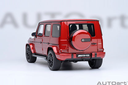 AUTOart 2019 Mercedes-Benz G63 AMG 4x4 G-Class Designo Cardinal Red Metallic 1:18