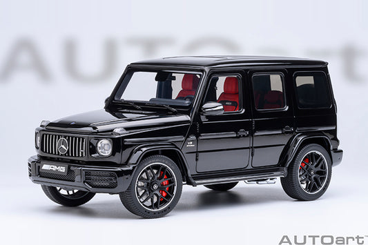AUTOart 2019 Mercedes-Benz G63 AMG 4x4 G-Class Gloss Black 1:18