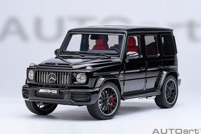 AUTOart 2019 Mercedes-Benz G63 AMG 4x4 G-Class Gloss Black 1:18
