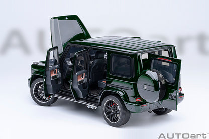 AUTOart 2019 Mercedes-Benz G63 AMG 4x4 G-Class Emerald Green Metallic 1:18