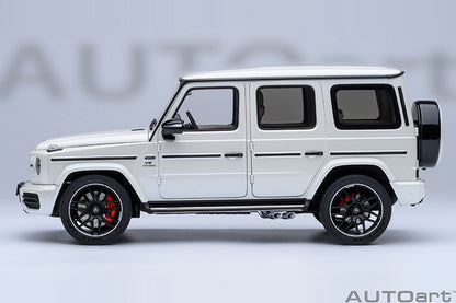 AUTOart 2019 Mercedes-Benz G63 AMG 4x4 G-Class Designo Brilliant White 1:18