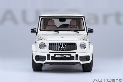 AUTOart 2019 Mercedes-Benz G63 AMG 4x4 G-Class Designo Brilliant White 1:18
