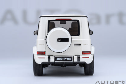 AUTOart 2019 Mercedes-Benz G63 AMG 4x4 G-Class Designo Brilliant White 1:18