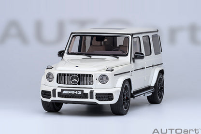 AUTOart 2019 Mercedes-Benz G63 AMG 4x4 G-Class Designo Brilliant White 1:18