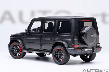 AUTOart 2019 Mercedes-Benz G63 AMG 4x4 G-Class Designo Night Black Magno 1:18