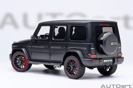 AUTOart 2019 Mercedes-Benz G63 AMG 4x4 G-Class Designo Night Black Magno 1:18
